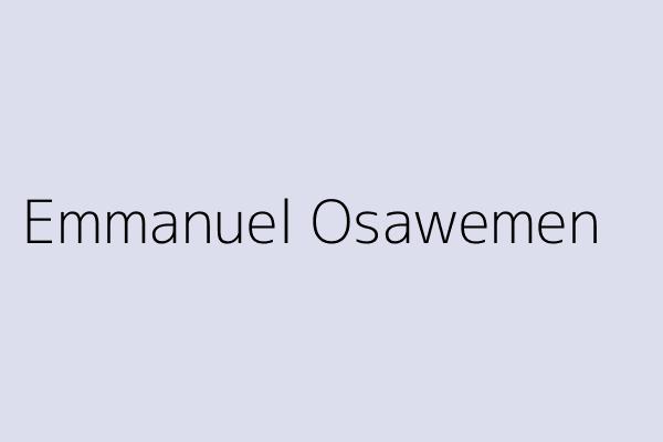 Emmanuel Osawemen